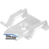 BLUM Kabelhalter, Kunststoff natur