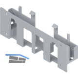 BLUM SERVO-DRIVE Netzger�thalterung Wandmontage, L�nge 211, KS wei�grau