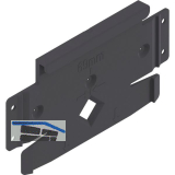 BLUM SERVO-DRIVE flex Montageplatte Z10C5005, Kunststoff tiefgrau