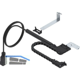 BLUM AMPEROS AC Kabelf�hrung NL 480-520 mm, Kunststoff schwarz