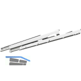 FULTERER FR 6500 Rollschubf�hrung - Vollauszug, L�nge 650 mm, wei� pulverbesch.