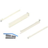 BLUM METABOX N Zarge 320 Schraubversion, Teilauszug, NL 350, cremewei�