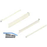 BLUM METABOX N Zarge 320 Schraubversion, Teilauszug, NL 400, cremewei�