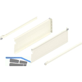 BLUM METABOX H Zarge 320 Schraubversion, Teilauszug, NL 450, cremewei�