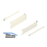 BLUM METABOX M Zarge 320 Schraubversion, Teilauszug, NL 270, cremewei�