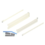 BLUM METABOX M Zarge 320 Schraubversion, Teilauszug, NL 500, cremewei�