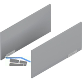 BLUM AVENTOS HKi Abdeckkappen-Set, Kunststoff hellgrau