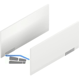 BLUM AVENTOS HKi Abdeckkappen-Set, Kunststoff seidenwei�