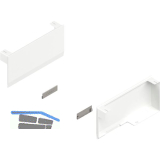 BLUM AVENTOS HK TOP Abdeckkappen-Set, Kunststoff weiss
