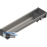 BLUM ORGA-LINE Schalen-Set KB 275 - 299/NL 450 mm Edelstahl/Kunststoff