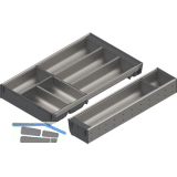 BLUM ORGA-LINE Schalen-Set KB 500 - 599/NL 500 mm Edelstahl/Kunststoff