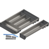 BLUM ORGA-LINE Schalen-Set KB 601 - 699/NL 450 mm Edelstahl/Kunststoff