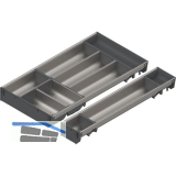 BLUM ORGA-LINE Schalen-Set KB 601 - 699/NL 550 mm Edelstahl/Kunststoff