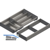 BLUM ORGA-LINE Schalen-Set KB 1100 - 1199/NL 500 mm Edelstahl/Kunststoff