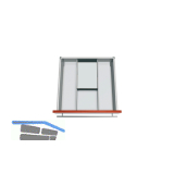 BLUM ORGA-LINE Facheinteilungs-Set KB 450 - 599/NL 500 mm Edelstahl/Kunststoff