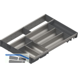 BLUM ORGA-LINE Einzel-Set KB 500/NL 550 mm Edelstahl/Kunststoff