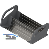 BLUM ORGA-LINE Gew�rzhalter, KB 400 mm, Breite 312 mm, KS Staubgrau/Edelstahl