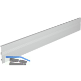 HAWA-FORTE Reling, 48 x 5 mm, L�nge 3000 mm, Aluminium eloxiert