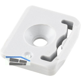 HAWA-FORTE Befestigungsclip, KS grau