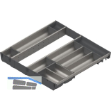 BLUM ORGA-LINE Schalen-Set KB 600/NL 550 mm Edelstahl/Kunststoff