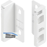 BLUM MERIVOBOX Holzr�ckwandhalter H�he M, Seidenwei�-matt