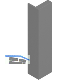 BLUM MERIVOBOX Abdeckkappe H�he E, Indiumgrau