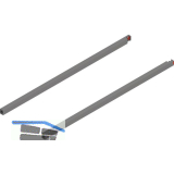 BLUM MERIVOBOX L�ngreling NL 600, Indiumgrau-matt