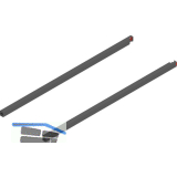 BLUM MERIVOBOX L�ngreling NL 600, Oriongrau-matt