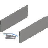 BLUM MERIVOBOX Boxcap H�he E, NL 300, Indiumgrau-matt