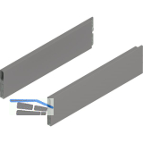 BLUM MERIVOBOX Boxcap H�he E, NL 400, Indiumgrau-matt