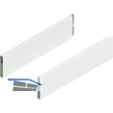 BLUM MERIVOBOX Boxcap H�he E, NL 400, Seidenwei�-matt