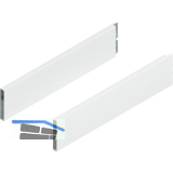 BLUM MERIVOBOX Boxcap H�he E, NL 450, Seidenwei�-matt