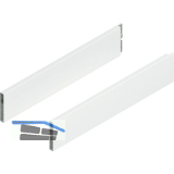 BLUM MERIVOBOX Boxcap H�he E, NL 500, Seidenwei�-matt