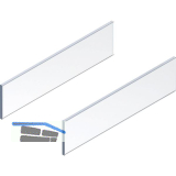 BLUM MERIVOBOX Einschubelement Seite, NL 450 mm, Glas klar