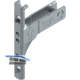 BLUM MERIVOBOX Frontbefestigung unten, Montageart Schrauben