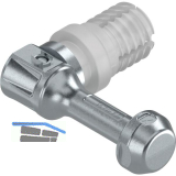 BLUM MERIVOBOX Frontbefestigung oben, Montageart INSERTA