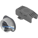 BLUM LEGRABOX/MERIVOBOX Mitnehmer f�r Innenschubkasten, KS Indiumgrau