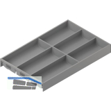 BLUM AMBIA-LINE Besteckeinsatz NL500mm,B300mm, Stahl Indiumgrau