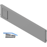 BLUM AMBIA-LINE Querteiler zu Schubkastenrahmen breit, B200mm, KS Indiumgrau