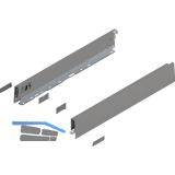 BLUM MERIVOBOX SET H�he N, BLUMOTION B, 40kg, NL 450, Indiumgrau