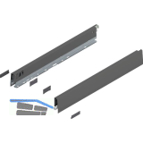 BLUM MERIVOBOX SET H�he N, BLUMOTION B, 40kg, NL 500, Oriongrau