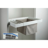 SERVETTO Stoff-W�schekorb Papillon dunkel