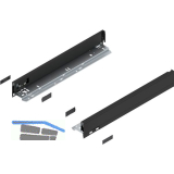 BLUM LEGRABOX pure Zarge H�he N, NL 450, Carbonschwarz-matt