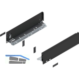 BLUM LEGRABOX pure Zarge H�he M, NL 350, Carbonschwarz-matt