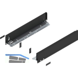 BLUM LEGRABOX pure Zarge H�he M, NL 450, Carbonschwarz-matt