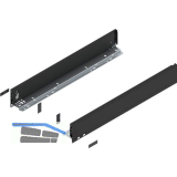 BLUM LEGRABOX pure Zarge H�he M, NL 600, Carbonschwarz-matt