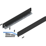 BLUM LEGRABOX pure Zarge H�he M, NL 650, Carbonschwarz-matt