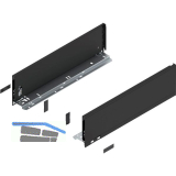 BLUM LEGRABOX pure Zarge H�he K, NL 450, Carbonschwarz-matt
