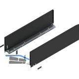 BLUM LEGRABOX pure Zarge H�he C, NL 650, Carbonschwarz-matt