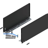 BLUM LEGRABOX pure Zarge H�he F, NL 500, Carbonschwarz-matt